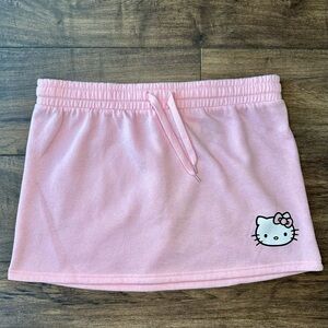 Hello Kitty NWT Pink Mini Skirt - Girls Size: Large - 2024 Sanrio